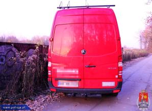 Skradziony w Niemczech mercedes odzyskany w Polsce, Ukraiński złodziej zatrzymany