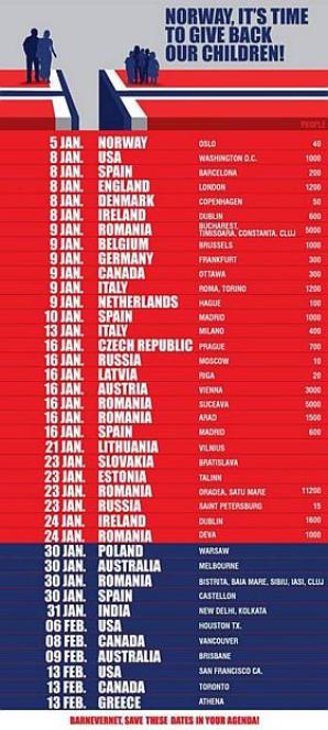Ludzie Rutkowskiego bronią Amerykanki, której władze Norwegii zabrały na zawsze synka. Dziś w Warszawie protestują przed Ambasadą Norwegii i USA!