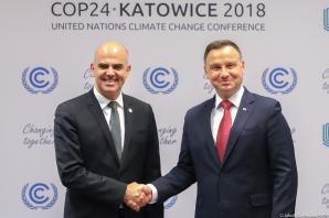 Spotkania wzajemnej współpracy w ramach COP24 Prezydent RP z Prezydentami Nigerii, Fidżi, Czarnogóry, Macedonii, Szwajcarii, Nepalu, Luksemburga i przedstawicielami Watykanu