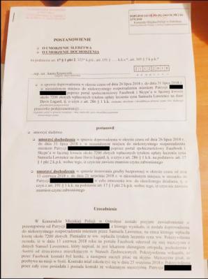 [VIDEO] Rutkowski: Amerykańskie FBI zdecydowało się pomóc pani Patrycji z Ostrołęki. Tymczasem policja i prokuratura w Ostrołęce nie dostrzegają, żadnego przestępstwa i sprawę umarzają!