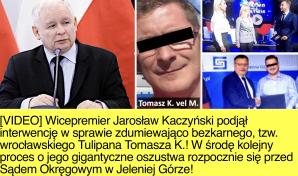 [VIDEO] - W sposób zaplanowany i perfidny wykorzystywał uczucia - zeznała pierwszą z ofiar dolnośląskiego Tulipana w procesie o wyłudzenie 10 mln zł, który dziś rozpoczął się przed Sądem Okręgowym w Jeleniej Górze