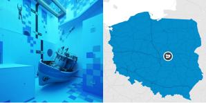 [VIDEO] W Polsce powstał najgłębszy i najbardziej zaawansowany technologicznie basen na świecie. W Deepspocie będą mogli trenować płetwonurkowie i służby ratownicze