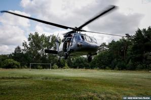[VIDEO] Gotowi do podjęcia najtrudniejszych zadań. Black Hawk który niedawno wrócił z działań ratowniczo-gaśniczych w Turcji.