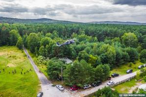 [VIDEO] Gotowi do podjęcia najtrudniejszych zadań. Black Hawk który niedawno wrócił z działań ratowniczo-gaśniczych w Turcji.