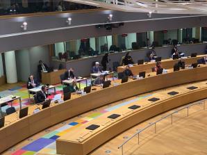 Minister Anna Moskwa na posiedzeniu Rady UE ds. Energii. W Brukseli odbyła również szereg spotkań bilateralnych z przedstawicielami: Rumunii, Finlandii, Luksemburga, Estonii, Hiszpanii, Litwy czy Francji