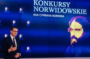 [VIDEO] Premier Mateusz Morawiecki: Życzę wszystkim Polakom, żebyśmy chcieli przełamywać opory poznawania twórczości Norwida