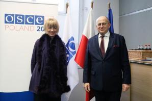 Minister Rau w Wiedniu zainaugurował polskie przewodnictwo w OBWE. Podczas spotkania omówiono bieżące kwestie istotne na forum OBWE, w tym sytuację na Ukrainie, w Kazachstanie