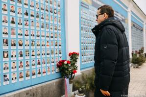 [VIDEO] Premier w Kijowie: cała Europa i cały świat zachodni muszą się zjednoczyć na rzecz suwerenności, niepodległości i nienaruszalności terytorialnej Ukrainy