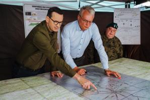 [VIDEO] Premier po spotykaniu z prezydentem Litwy: granice Polski i Litwy to granice wolnego świata powstrzymującego napór despotii ze Wschodu