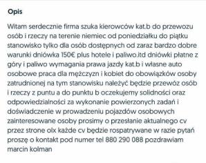 [VIDEO] Nach Angaben der deutschen Staatsanwaltschaft bildeten Polen, die mit der Anzeige Geld verdienen wollten, eine „Bande“! Sehen deutsche Ermittler nicht, dass auch diese armen Kuriere Opfer von Straftaten werden könnten? IST DAS DISKRIMINIERUNG?