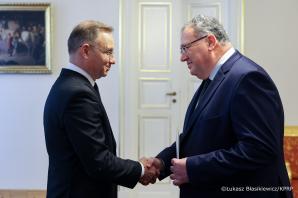 Prezydent RP przyjął listy uwierzytelniające od nowych ambasadorów w Polsce: : Węgier, Egiptu, Japonii, Mauretanii i Ghany