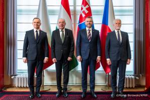 [VIDEO] Wisła. Spotkanie Prezydentów Państw Grupy Wyszehradzkiej