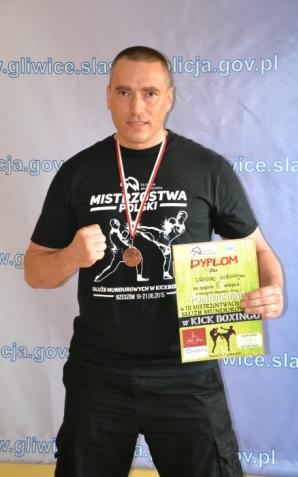 Medal dla gliwickiego policjanta