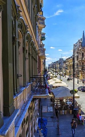 Łódź bez banerów reklamowych