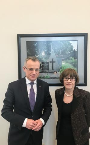 Wiceminister Marek Magierowski z wizytą w USA