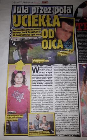 [VIDEO] SuperExpress oraz czołowe gazety na Podkarpaciu nagłośniły dziś szaleństwo uprowadzenia dzieci przez Jacka B. z Ostrowa w Gminie Radymno. 9-letnia Julka uciekła, 7-letni Michaś wciąż jest więziony, 20 listopada kolejna rozprawa