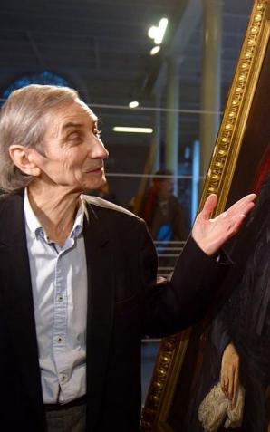 Portret Heleny Geyer w Centralnym Muzeum Włókiennictwa w Łodzi