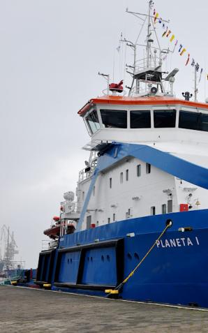 Nowy polski lodołamacz rozpoczyna służbę na morzu