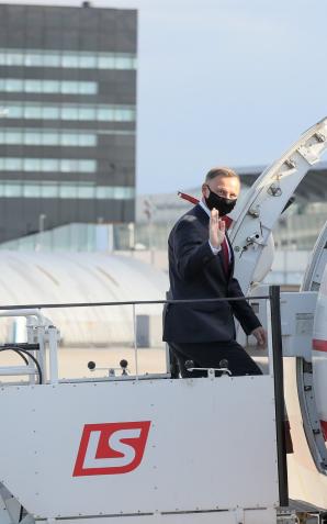 Prezydent przybył do Brukseli na szczyt NATO