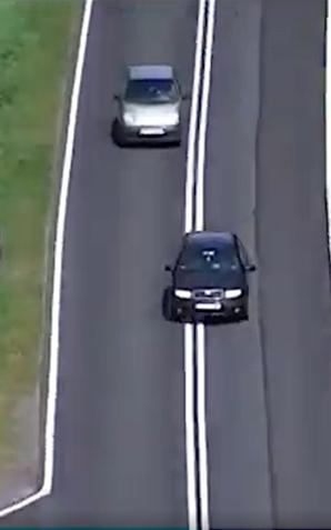 [VIDEO] Wykroczenia drogowe - w obiektywie policyjnego drona