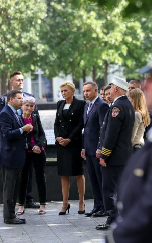 [VIDEO] Para Prezydencka upamiętniła ofiary ataków terrorystycznych 11 września w USA