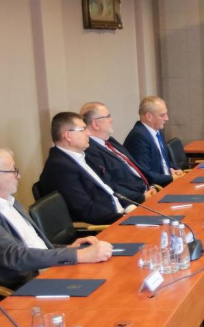 Wizyta ministra Przemysława Czarnka w Podhalańskiej Państwowej Uczelni Zawodowej w Nowym Targu