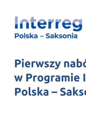 Pierwszy nabór w Programie Interreg Polska – Saksonia 2021-2027 otwarty