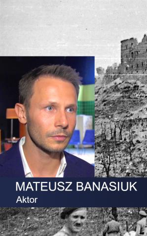[VIDEO] Mateusz Banasiuk: Część mojej rodziny za sprawą armii Andersa wylądowała w RPA. Dla mojego ojca chrzestnego film o bitwie pod Monte Cassino ma sentymentalny wymiar