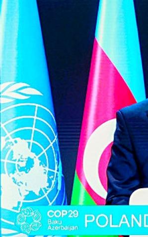 [VIDEO] Atom i ludzki aspekt transformacji energetycznej. Prezydent Andrzej Duda na konferencji klimatycznej COP29 w Baku