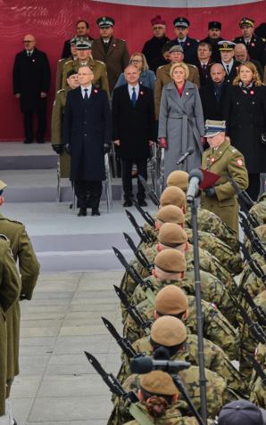 [VIDEO] Terytorialsi z Radomia na Centralnych Obchodach Narodowego Święta Niepodległości
