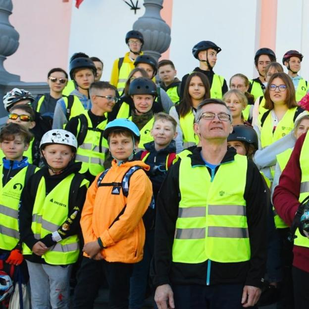 [VIDEO] Rajd rowerowy „Śladem św. Jana Pawła II”