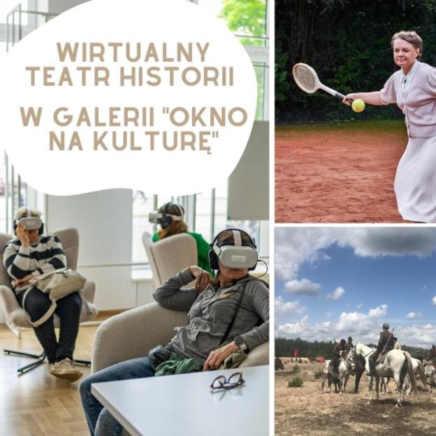 Filmy VR w galerii „Okno na Kulturę” - podróż w czasie w centrum stolicy