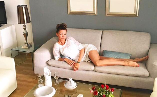 Maja Plich w tunezyjskim hotelu Royal Elyssa. Jako modelka wzbudziła zachwyt tunezyjskiego dyktatora mody Samera Gasmi