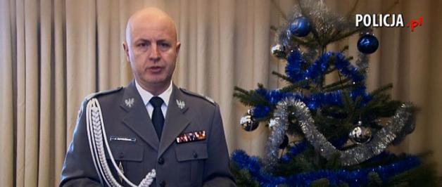 [VIDEO] Świąteczno-noworoczne życzenia od Komendanta Głównego Policji