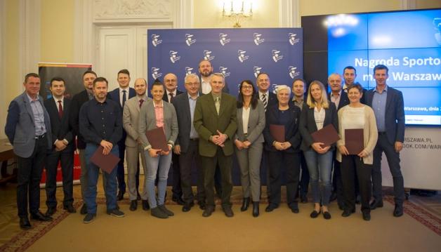 Medaliści i ich trenerzy zostali wyróżnieni