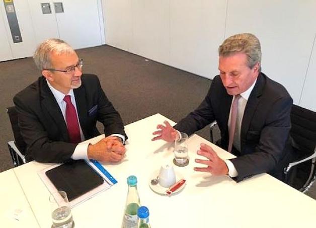 O przyszłości Unii Europejskiej podczas odbywającego się w Monachium szczytu ekonomicznego Munich Economic Summit 2018