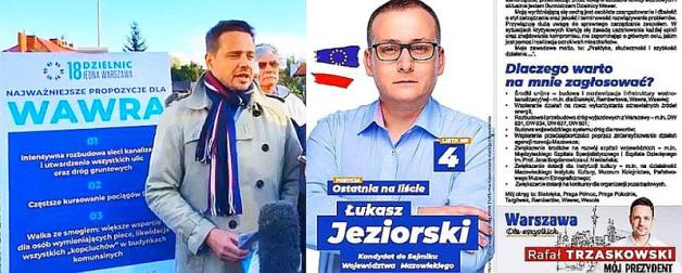 Dlaczego Łukasz Jeziorski, burmistrz dzielnicy Warszawa-Wawer z koalicji PO.N nie zajął się zagrożeniem nożami i przemocą w podległej sobie szkole? Dlaczego nie zareagował, kiedy widział policjantów zabezpieczających monitoring po kolejnym przestępstwie?