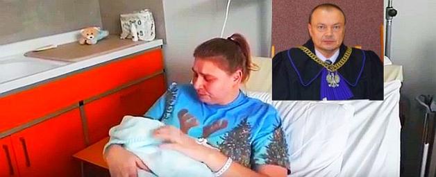 [VIDEO] TOGI BEZ SUMIEŃ: 2 tygodnie przed terminem zestresowana matka 2 porwanych dzieci miała cesarkę! Prezes Sądu Rejonowego w Przeworsku Mariusz Fołta nie zakończył wczoraj koszmaru porwania jej dzieci, choć mógł!