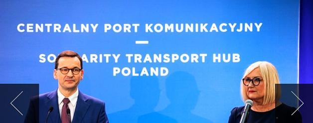 [VIDEO] Premier: Centralny Port Komunikacyjny zwiększy perspektywy rozwojowe i gospodarcze Polski