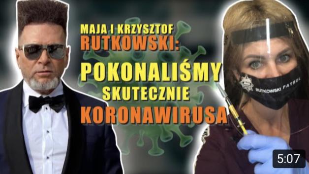 [VIDEO] Krzysztof Rutkowski wyleczony z koronawirusa. Wspomagała go w chorobie żona Maja Rutkowski
