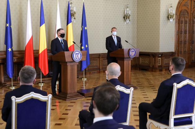 [VIDEO] Prezydent: Spotkanie B9 ważne i pozytywnie postrzegane przez NATO