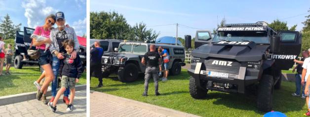 [VIDEO] Maja, Krzysztof i Krzyś. Oraz wozy Rutkowskiego na złocie aut i motocykli we Włoszczowie