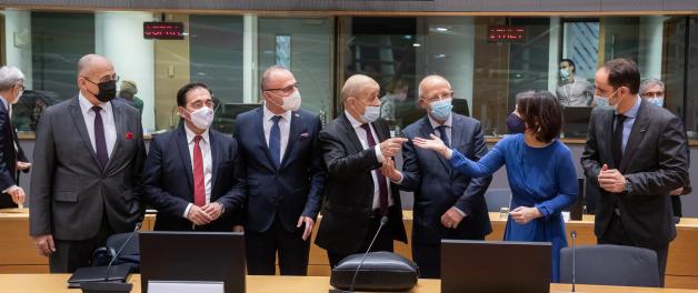 Minister Zbigniew Rau wziął udział w posiedzeniu Rady UE ds. Zagranicznych w Brukseli. Rozmawiali o współpracy z USA i Wielką Brytanią, o sytuacji na granicy UE z Białorusią, zagrożeniu rosyjskim atakiem na Ukrainie, sytuacji w Wenezueli i Afganistanie