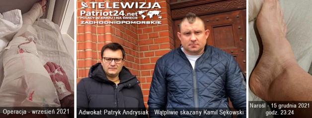 [VIDEO] TOGI BEZ SUMIEŃ: Czy w więzieniu ma umrzeć wątpliwie skazany Kamil Sękowski? Bo sędzia ze Szczecina ds. penitencjarnych Grzegorz Kołakowski jest ignorantem?