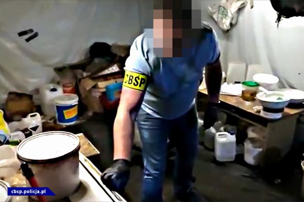  [VIDEO] Zlikwidowane laboratorium narkotyków na Dolnym Śląsku