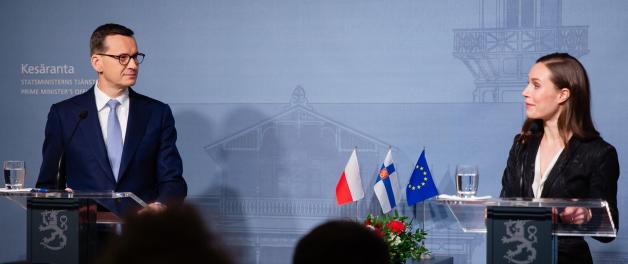 [VIDEO] Premier w Finlandii: Musimy odeprzeć zagrożenie ze strony Rosji raz na zawsze