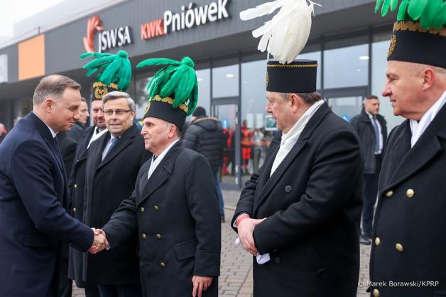 [VIDEO] Barbórka. Prezydent w Pawłowicach