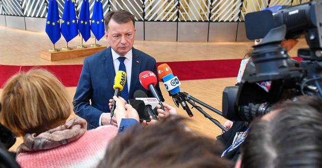 Wicepremier M. Błaszczak: jesteśmy gotowi szkolić ukraińskich pilotów F-16 w Polsce