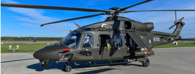 Pierwsze śmigłowce AW-149 trafiły do żołnierzy 25 Brygady Kawalerii Powietrznej