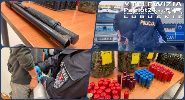 [VIDEO] 1,5 kg narkotyków, nielegalną broń i ponad 100 sztuk amunicji zabezpieczyli kryminalni dzięki skutecznej pracy operacyjnej